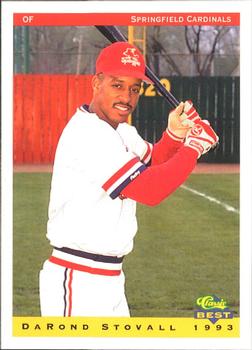 1993 Classic Best Springfield Cardinals #26 DaRond Stovall Front