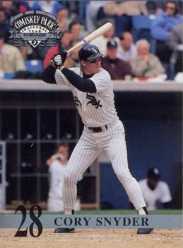 1991 Kodak Chicago White Sox #28 Cory Snyder Front