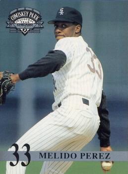 1991 Kodak Chicago White Sox #33 Melido Perez Front