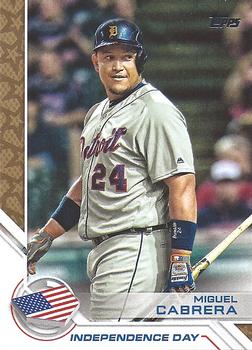 2017 Topps - Independence Day #ID-1 Miguel Cabrera Front