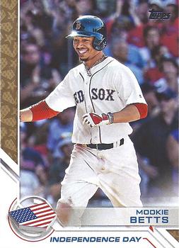 2017 Topps - Independence Day #ID-29 Mookie Betts Front