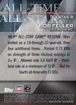 2017 Topps - All-Time All-Stars #ATAS-8 Bob Feller Back