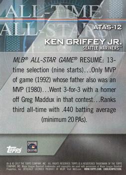 2017 Topps - All-Time All-Stars #ATAS-12 Ken Griffey Jr. Back