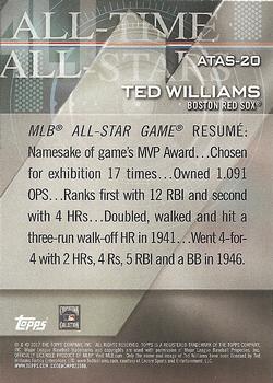 2017 Topps - All-Time All-Stars #ATAS-20 Ted Williams Back