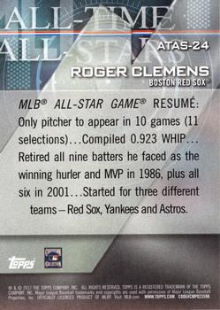 2017 Topps - All-Time All-Stars #ATAS-24 Roger Clemens Back