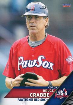 2017 Choice Pawtucket Red Sox #33 Bruce Crabbe Front