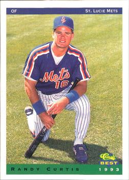 1993 Classic Best St. Lucie Mets #7 Randy Curtis Front