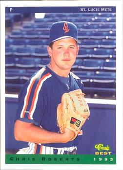 1993 Classic Best St. Lucie Mets #20 Chris Roberts Front
