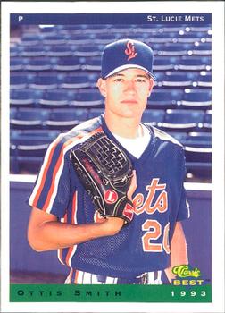 1993 Classic Best St. Lucie Mets #25 Ottis Smith Front