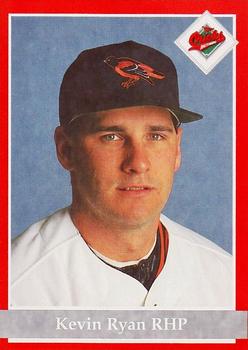 1994 Baltimore Orioles Program Cards #NNO Kevin Ryan Front