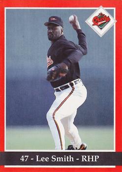 1994 Baltimore Orioles Program Cards #NNO Lee Smith Front