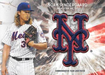 2017 Topps - Independence Day Commemorative Team Logo Patch #IDTL-NS Noah Syndergaard Front