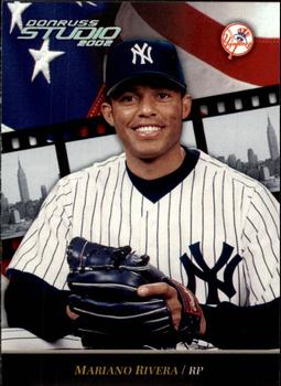 2002 Donruss Studio #109 Mariano Rivera Front