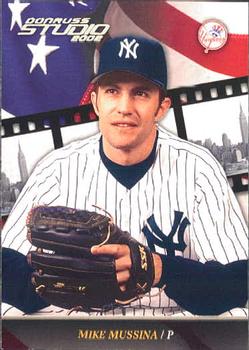 2002 Donruss Studio #117 Mike Mussina Front