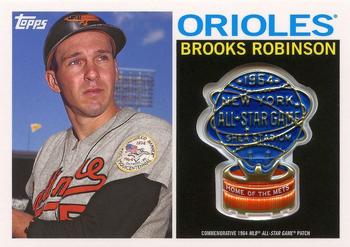 2017 Topps - MLB All-Star Game Commemorative Logo Patch #ASL-BRO Brooks Robinson Front