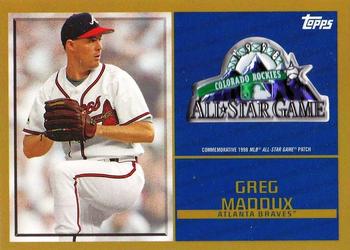 2017 Topps - MLB All-Star Game Commemorative Logo Patch #ASL-GM Greg Maddux Front