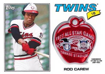 2017 Topps - MLB All-Star Game Commemorative Logo Patch #ASL-RCA Rod Carew Front