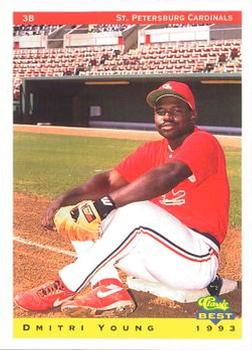 1993 Classic Best St. Petersburg Cardinals #1 Dmitri Young Front