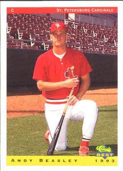 1993 Classic Best St. Petersburg Cardinals #4 Andy Beasley Front