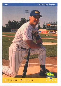 1993 Classic Best Stockton Ports #20 Kevin Riggs Front