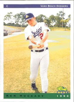 1993 Classic Best Vero Beach Dodgers #9 Ken Huckaby Front