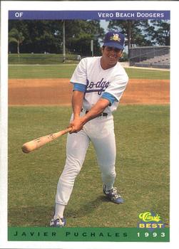 1993 Classic Best Vero Beach Dodgers #20 Javier Puchales Front