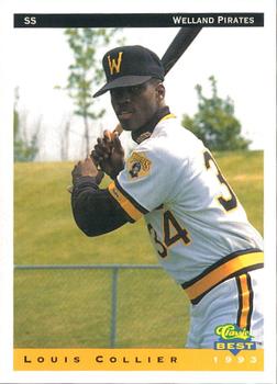 1993 Classic Best Welland Pirates #4 Louis Collier Front