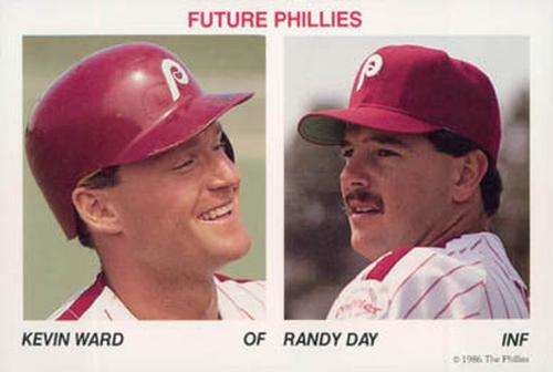 1986 Tastykake Philadelphia Phillies #NNO Kevin Ward / Randy Day Front