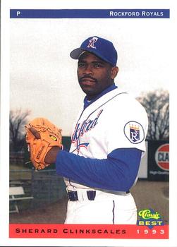 1993 Classic Best Rockford Royals #7 Sherard Clinkscales Front