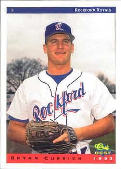 1993 Classic Best Rockford Royals #9 Bryan Currier Front