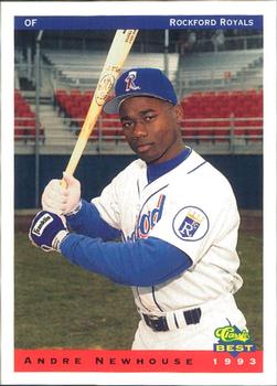 1993 Classic Best Rockford Royals #22 Andre Newhouse Front