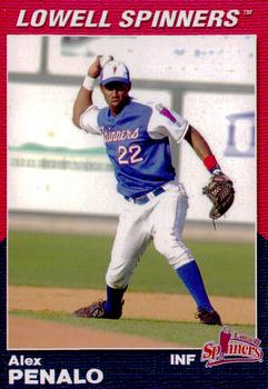 2004 Choice Lowell Spinners #01 Alex Penalo Front