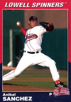 2004 Choice Lowell Spinners #04 Anibal Sanchez Front