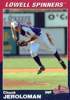 2004 Choice Lowell Spinners #06 Chuck Jeroloman Front