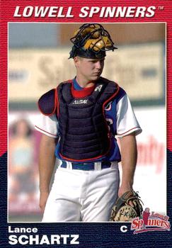 2004 Choice Lowell Spinners #17 Lance Schartz Front