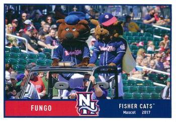 2017 Grandstand New Hampshire Fisher Cats #NNO Fungo Front