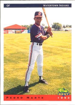 1993 Classic Best Watertown Indians #17 Pedro Marte Front