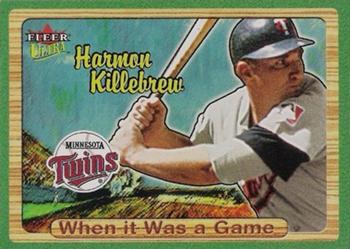 2003 Ultra - When It Was A Game #26WG Harmon Killebrew Front