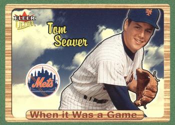 2003 Ultra - When It Was A Game #30WG Tom Seaver Front