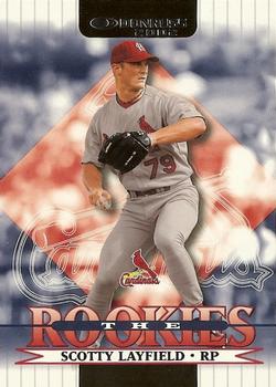 2002 Donruss The Rookies #68 Scotty Layfield Front