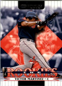 2002 Donruss The Rookies #88 Victor Martinez Front