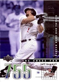 2003 Upper Deck - The Chase for 755 #C9 Jeff Bagwell Front