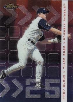 2002 Finest #49 Troy Glaus Front
