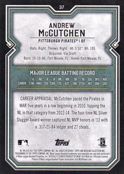 2017 Topps Museum Collection - Copper #37 Andrew McCutchen Back