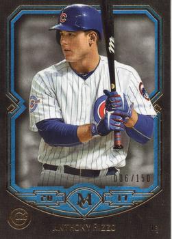 2017 Topps Museum Collection - Sapphire #6 Anthony Rizzo Front