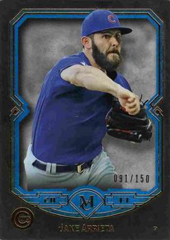 2017 Topps Museum Collection - Sapphire #42 Jake Arrieta Front