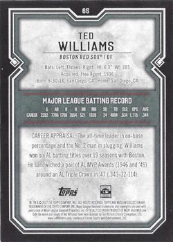 2017 Topps Museum Collection - Amethyst #65 Ted Williams Back