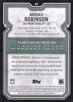 2017 Topps Museum Collection - Amethyst #88 Brooks Robinson Back