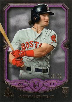 2017 Topps Museum Collection - Amethyst #92 Andrew Benintendi Front