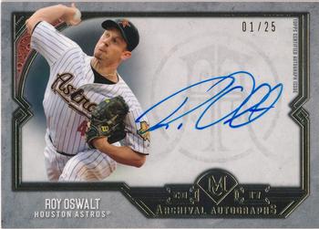 2017 Topps Museum Collection - Archival Autographs Gold #AA-RO Roy Oswalt Front